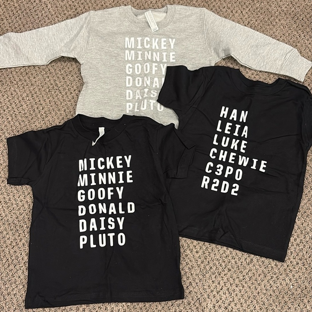 3T Disney bundle 🤍